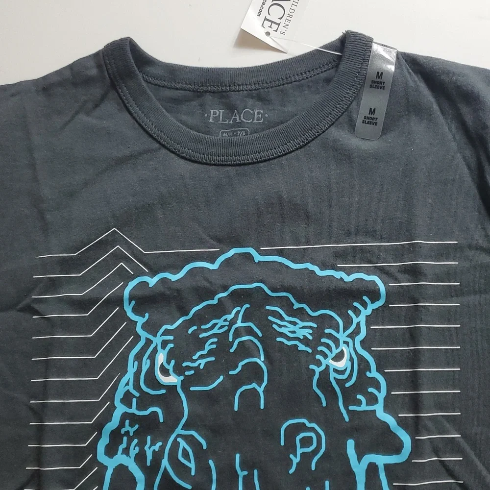The Children's Place Black Dinosaur Graphic Tee